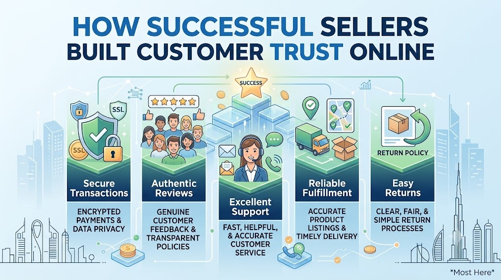 How Successful Sellers Built Customer Trust Online
