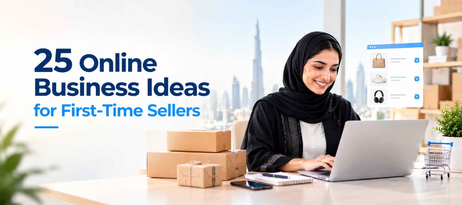 25 Online Business Ideas for First-Time Sellers